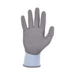 ProFlex 7025 ANSI A2 PU Coated CR Gloves, Blue, Medium, Pair, Ships in 1-3 Business Days