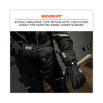 ProFlex 825WP Thermal Waterproof Winter Work Gloves, Black, X-Large, Pair, Ships in 1-3 Business Days