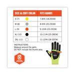 ProFlex 7141 ANSI A4 DIR Nitrile-Coated CR Gloves, Lime, Small, 72 Pairs/Pack, Ships in 1-3 Business Days