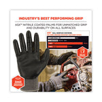 ProFlex 7072 ANSI A7 Nitrile-Coated CR Gloves, Gray, Small, 12 Pairs/Pack, Ships in 1-3 Business Days