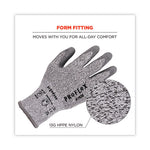 ProFlex 7030 ANSI A3 PU Coated CR Gloves, Gray, Large, Pair, Ships in 1-3 Business Days