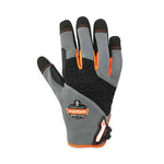 ProFlex 710 Heavy-Duty Mechanics Gloves, Gray, Small, Pair, Ships in 1-3 Business Days