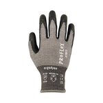 ProFlex 7072 ANSI A7 Nitrile-Coated CR Gloves, Gray, Large, Pair, Ships in 1-3 Business Days