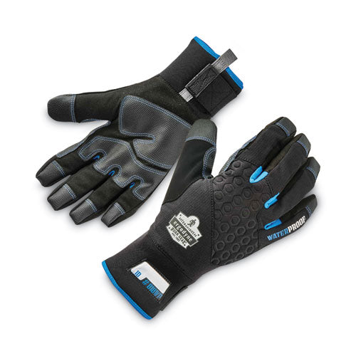 ProFlex 818WP Thermal WP Gloves with Tena-Grip, Black Small, Pair, Ships in 1-3 Business Days