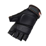 ProFlex 900 Half-Finger Impact Gloves, Black, Medium, Pair, Ships in 1-3 Business Days