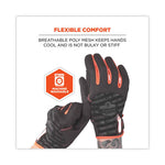 ProFlex 812 Standard Mechanics Gloves, Black, 2X-Large, Pair, Ships in 1-3 Business Days