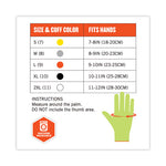 ProFlex 7040 ANSI A4 CR Food Grade Gloves, Lime, X-Large, Pair, Ships in 1-3 Business Days