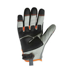 ProFlex 710 Heavy-Duty Mechanics Gloves, Gray, 2X-Large, Pair, Ships in 1-3 Business Days