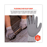 ProFlex 7030 ANSI A3 PU Coated CR Gloves, Gray, Small, 12 Pairs/Pack, Ships in 1-3 Business Days