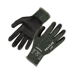 ProFlex 7070 ANSI A7 Nitrile Coated CR Gloves, Green, Medium, Pair, Ships in 1-3 Business Days