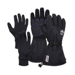 ProFlex 825WP Thermal Waterproof Winter Work Gloves, Black, Small, Pair, Ships in 1-3 Business Days