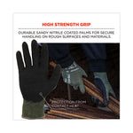 ProFlex 7042 ANSI A4 Nitrile-Coated CR Gloves, Green, Small, 12 Pairs/Pack, Ships in 1-3 Business Days