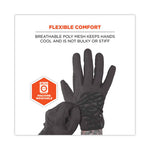 ProFlex 812BLK High-Dexterity Black Tactical Gloves, Black, Small, Pair, Ships in 1-3 Business Days