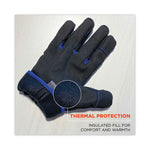 ProFlex 814 Thermal Utility Gloves, Black, 2X-Large, Pair, Ships in 1-3 Business Days