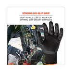 ProFlex 7001 Nitrile-Coated Gloves, Black, Large, Pair, Ships in 1-3 Business Days