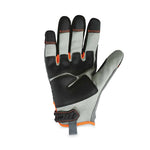 ProFlex 710 Heavy-Duty Mechanics Gloves, Gray, Small, Pair, Ships in 1-3 Business Days