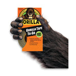 Gorilla Tape, 1.5" Core, 1" x 10 yds, Black