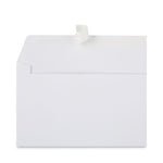 Open-Side Business Envelope, 1 Window, #10, Commercial Flap, Gummed Closure, 4.13 x 9.5, White, 250/Box