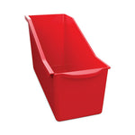 Antimicrobial Book Bin, 14.2 x 5.34 x 7.35, Red