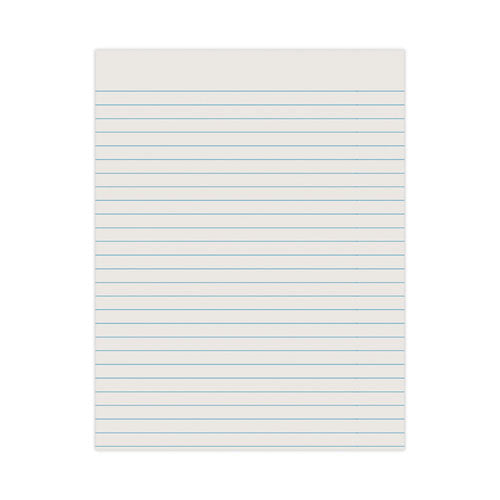 Ruled Newsprint Paper, 3/8" Short Rule, 8.5 x 11, 500/Pack