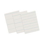 Alternate Dotted Newsprint Paper, 1" Two-Sided Long Rule, 8.5 x 11, 500/Pack