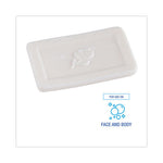 Face and Body Soap, Flow Wrapped, Floral Fragrance, # 3/4 Bar, 1,000/Carton
