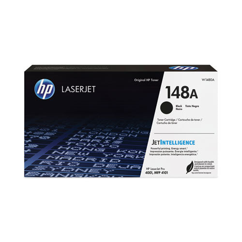 HP 148A, (W1480A) Black Original LaserJet Toner Cartridge