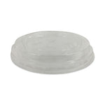 Plastic Cold Cup Lids, Fits 12 oz to 20 oz Cups, Clear, 1,000/Carton
