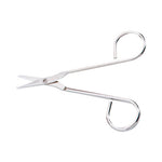 Scissors, Pointed Tip, 4.5" Long, Nickel Straight Handle