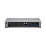 SD5600T Thunderbolt 3 and USB-C Dual 4K Hybrid Docking Station, Black/Silver