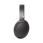 SYNERGY HD Wireless Noise Cancelling Headphones Bluetooth Headset with Microphone, 4 ft Cord, Black