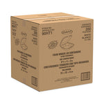 Insulated Foam Hinged Lid Containers, 1-Compartment, 9 x 9.4 x 3, White, 200/Pack, 2 Packs/Carton