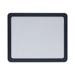 Recycled Cubicle Dry Erase Board, 15.88 x 12.88, White Surface, Charcoal Plastic Frame