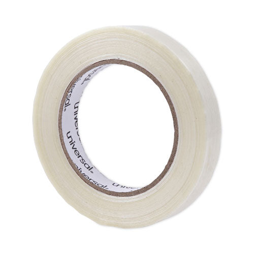 120# Utility Grade Filament Tape, 3" Core, 18 mm x 54.8 m, Clear