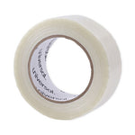 120# Utility Grade Filament Tape, 3" Core, 48 mm x 54.8 m, Clear