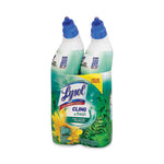 Cling and Fresh Toilet Bowl Cleaner, Forest Rain Scent, 24 oz, 2/Pack, 4 Packs/Carton