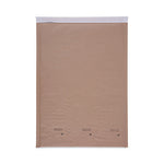 Natural Self-Seal Cushioned Mailer, #5, Barrier Bubble Air Cell Cushion, Self-Adhesive Closure, 10.5 x 16, Kraft, 80/Carton