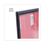 All Purpose Document Frame, 8.5 x 11 Insert, Black, 3/Pack