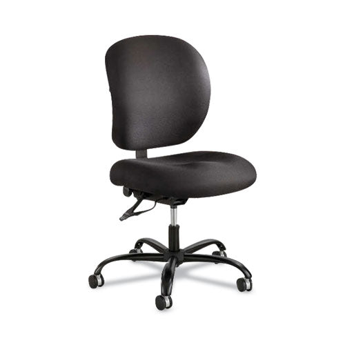 Alday Intensive-Use Chair, Supports Up to 500 lb, 17.5" to 20" Seat Height, Black