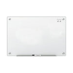 Infinity Glass Marker Board, 48 x 36, White Surface