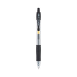 G2 Premium Gel Pen Convenience Pack, Retractable, Extra-Fine 0.38 mm, Black Ink, Smoke/Black Barrel, Dozen