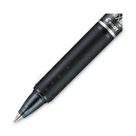 FriXion Clicker Erasable Gel Pen, Retractable, Fine 0.7 mm, Black Ink, Black Barrel