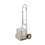 HideAway Aluminum Hand Truck, 250 lb Capacity, 15.5 x 16.5 x 43.5, Aluminum