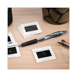 Precise Gel BeGreen Gel Pen, Retractable, Fine 0.7 mm, Black Ink, Smoke Barrel, Dozen