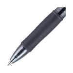 G2 Premium Gel Pen, Retractable, Fine 0.7 mm, Navy Blue Ink, Smoke/Blue Barrel, Dozen