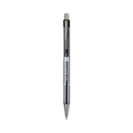 Better Ballpoint Pen, Retractable, Fine 0.7 mm, Black Ink, Smoke Barrel, Dozen