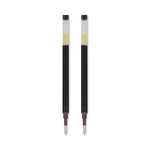 Refill for Pilot G2 Gel Ink Pens, Bold Conical Tip, Black Ink, 2/Pack