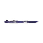 FriXion Ball Erasable Gel Pen, Stick, Fine 0.7 mm, Blue Ink, Blue Barrel