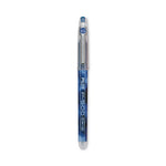 Precise P-500 Gel Pen, Stick, Extra-Fine 0.5 mm, Blue Ink, Blue Barrel, Dozen