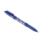 FriXion Ball Erasable Gel Pen, Stick, Fine 0.7 mm, Blue Ink, Blue Barrel